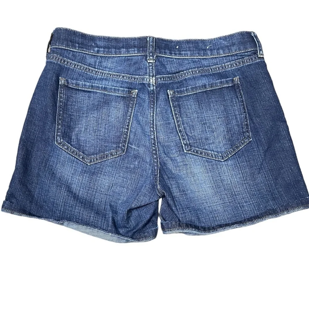 Banana Republic Premium Denim Roll up Blue Denim Shorts Medium Wash women’s 25